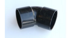 Black Solvent weld waste 45 deg bend